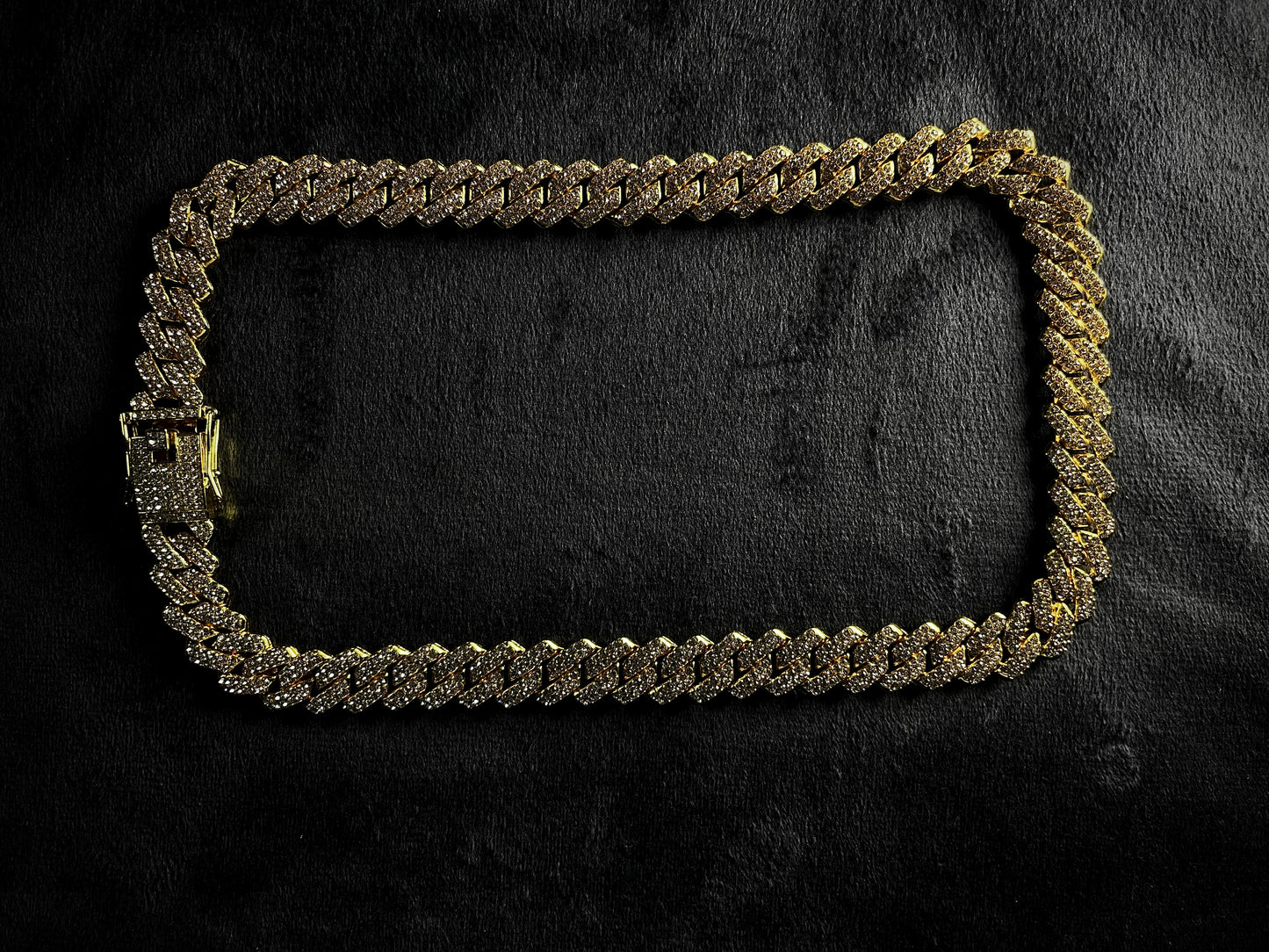 Gold Iced Out Chain