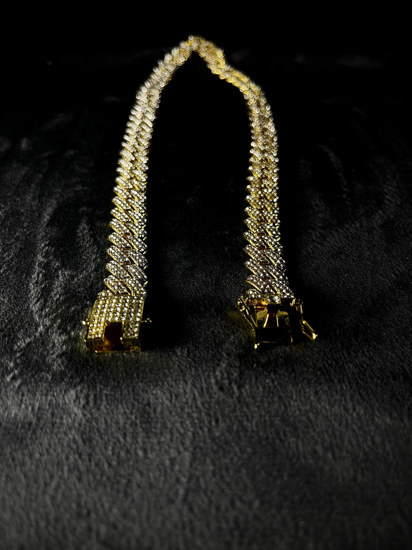Gold Iced Out Chain