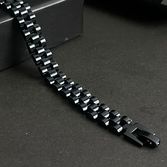 Premium Stainless Steel Black Bracelet