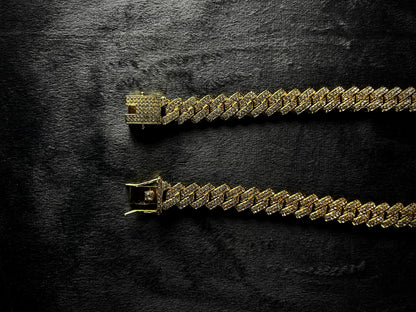 Gold Iced Out Chain